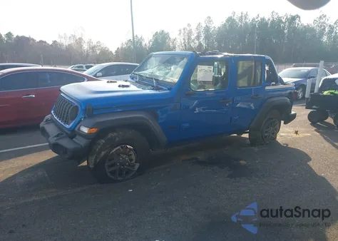 2024 Jeep Wrangler 4-Door Sport S 4X4 from USA, damaged, VIN 1C4PJXDN6RW300906